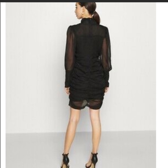 NWT House of Harlow 1960 Ruched Mini Dress - Picture 2 of 12